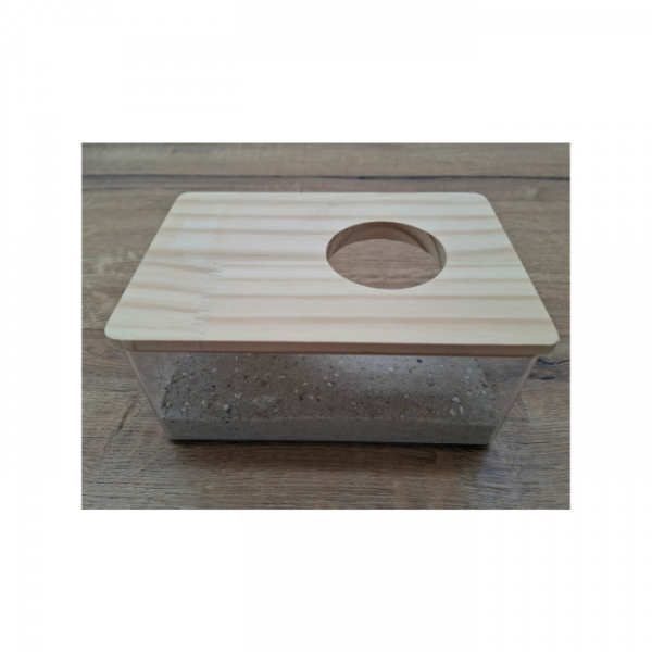 Sandbadeschale mit Deckel XL